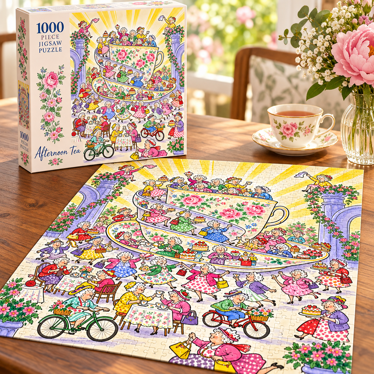 The Fabulous Grannies Club– 1000 Piece Jigsaw Puzzle