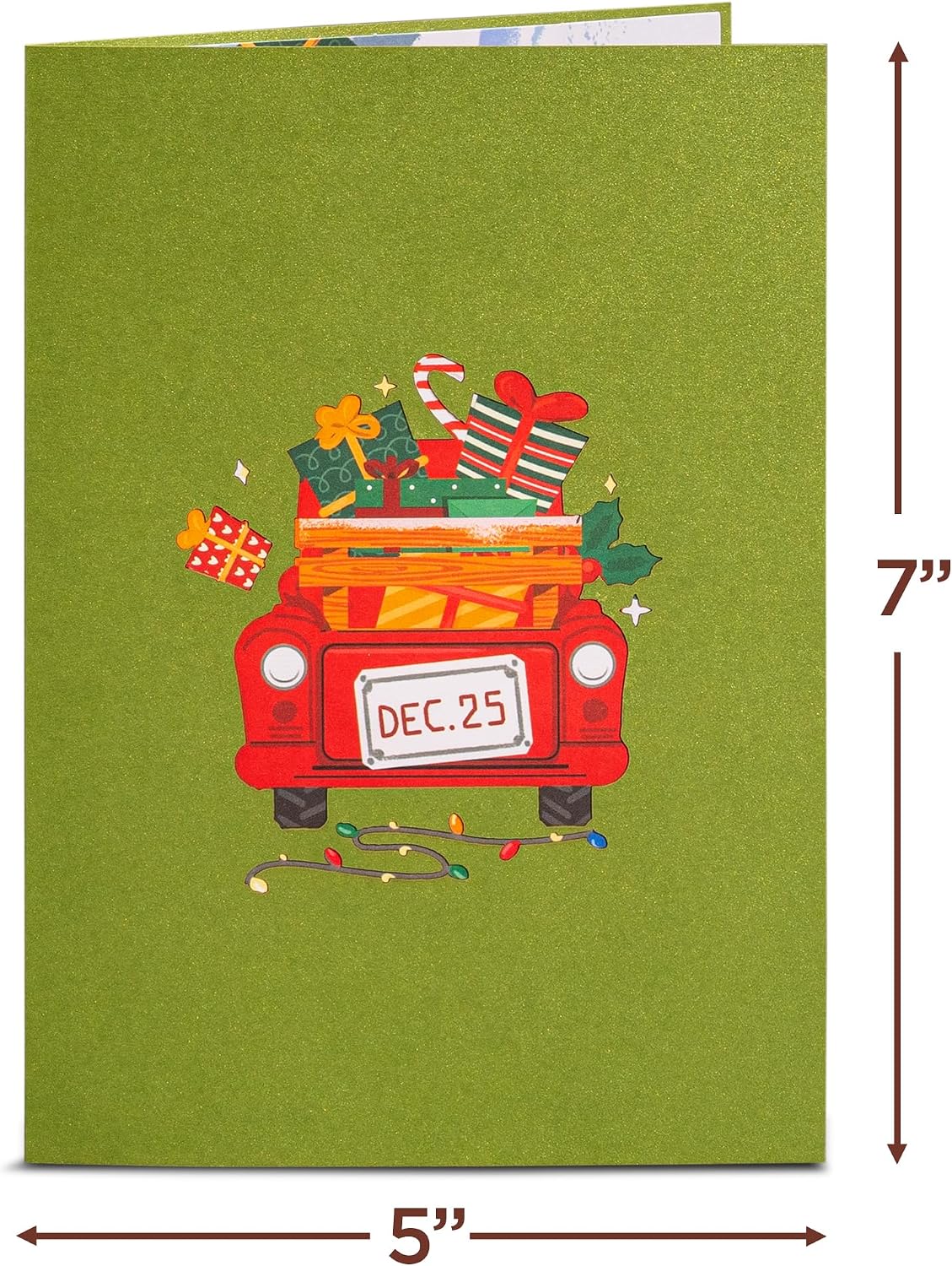 Carte de Noël pop-up 3D – Souvenir et décoration de fêtes
