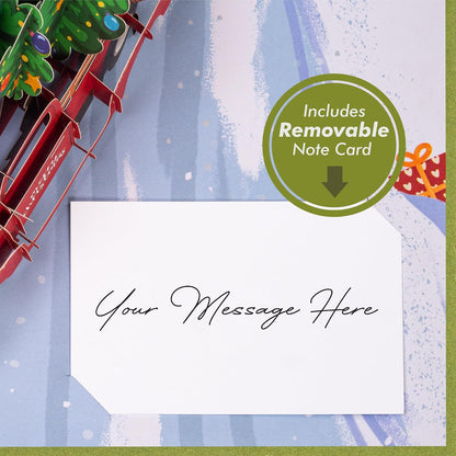 Carte de Noël pop-up 3D – Souvenir et décoration de fêtes