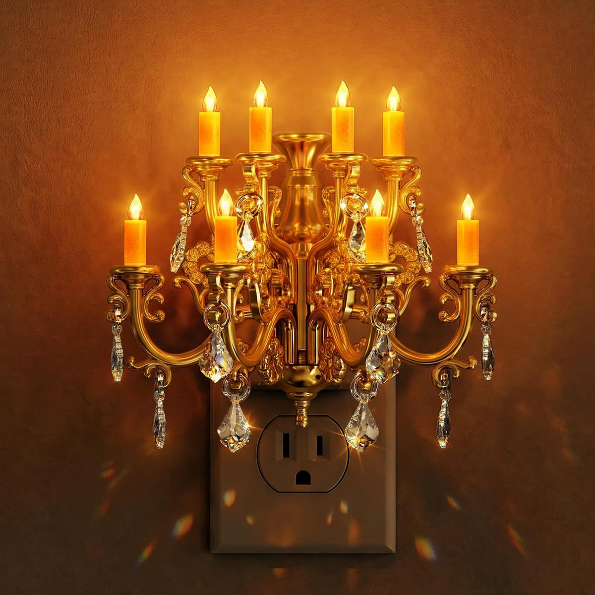 Festive Plug-In Night Lights – Halloween & Christmas Collection