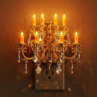 Festive Plug-In Night Lights – Halloween & Christmas Collection