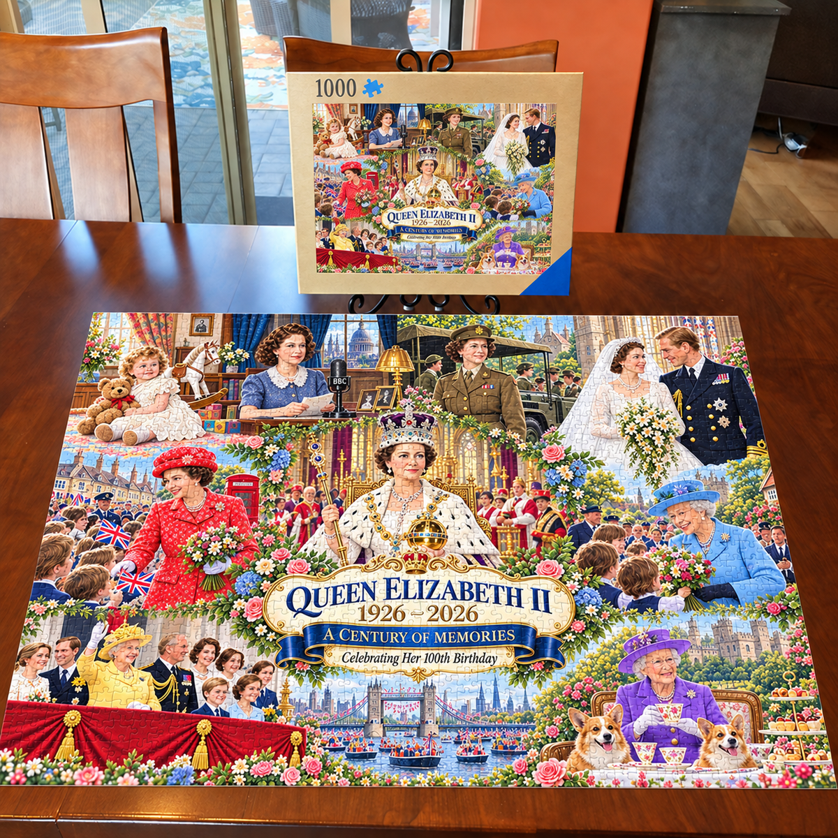 Britain Through the Years:  1926-2026 – A Century of Memories: 1000 Pieces of a Puzzle❤️