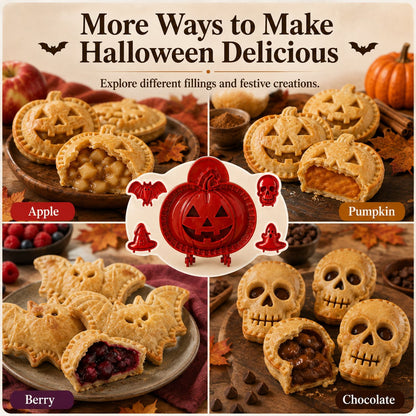 🎃 8-teiliges Halloween Mini-Handkuchen-Backform-Set✈️ Kaufe 2+ und erhalte kostenlosen Versand