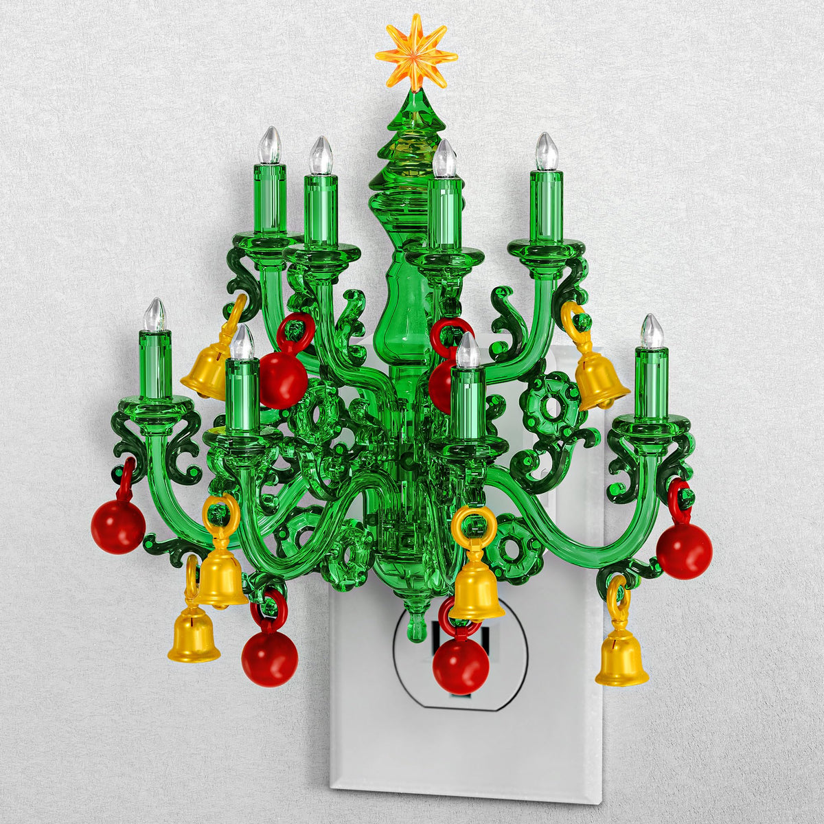 Festive Plug-In Night Lights – Halloween & Christmas Collection