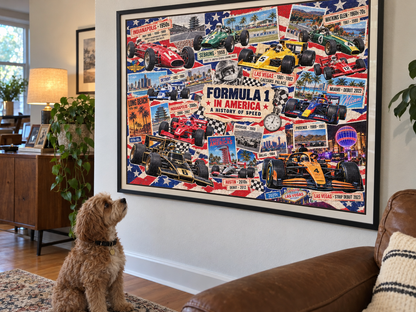 F1 Across America – A History of Speed Puzzle 500/1000 pcs