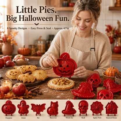 🎃 8-teiliges Halloween Mini-Handkuchen-Backform-Set✈️ Kaufe 2+ und erhalte kostenlosen Versand