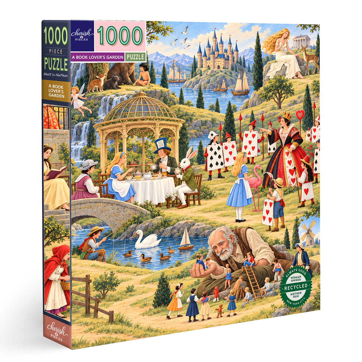 A Book Lover's Garden – 1000-Piece Jigsaw Puzzle