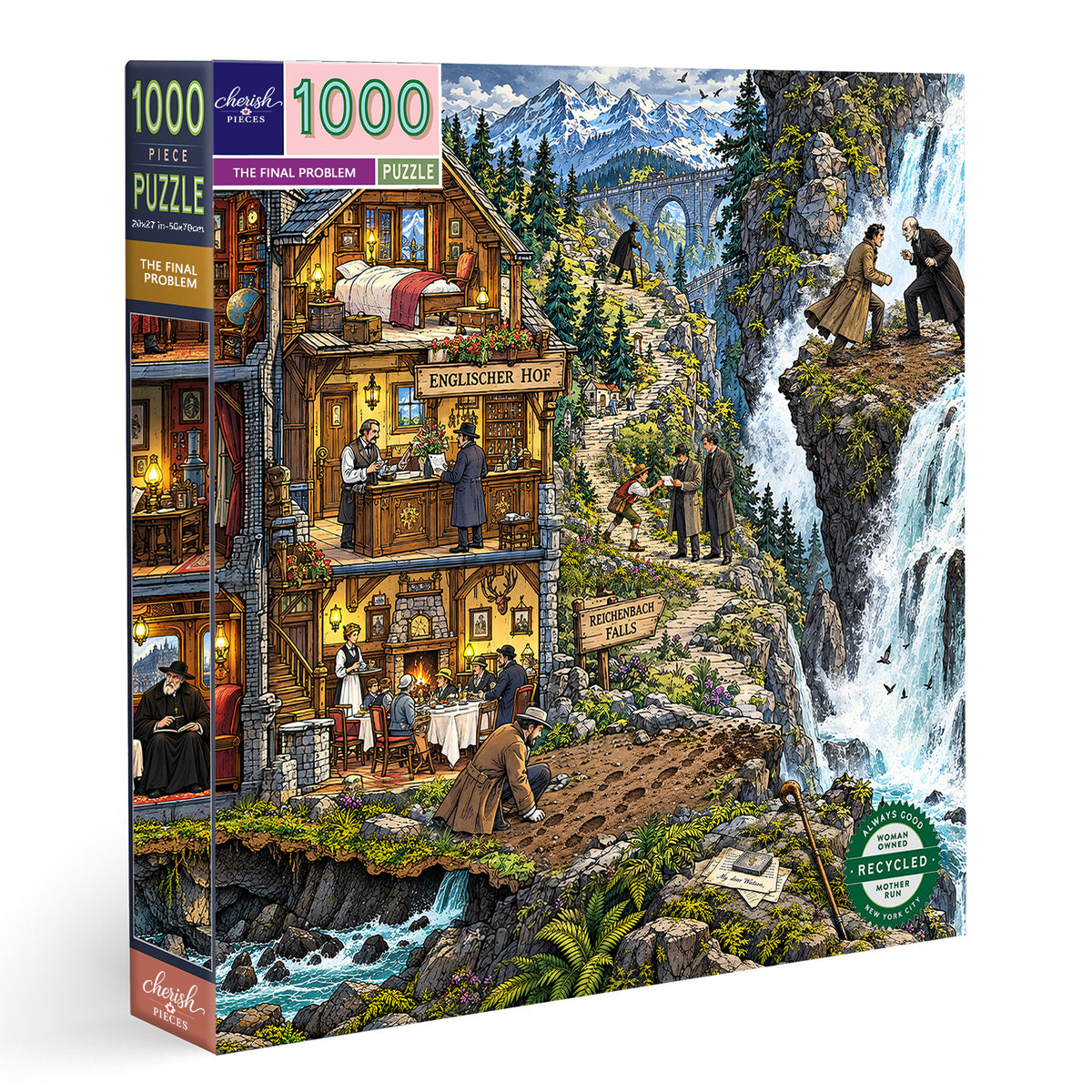Sherlock Holmes: The Hound of the Baskervilles — Gothic Mystery Jigsaw Puzzle