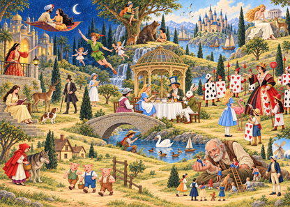 A Book Lover's Garden – 1000-Piece Jigsaw Puzzle