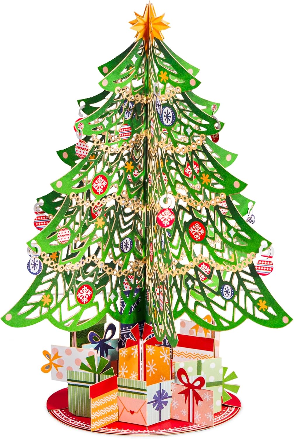 Carte de Noël pop-up 3D – Souvenir et décoration de fêtes