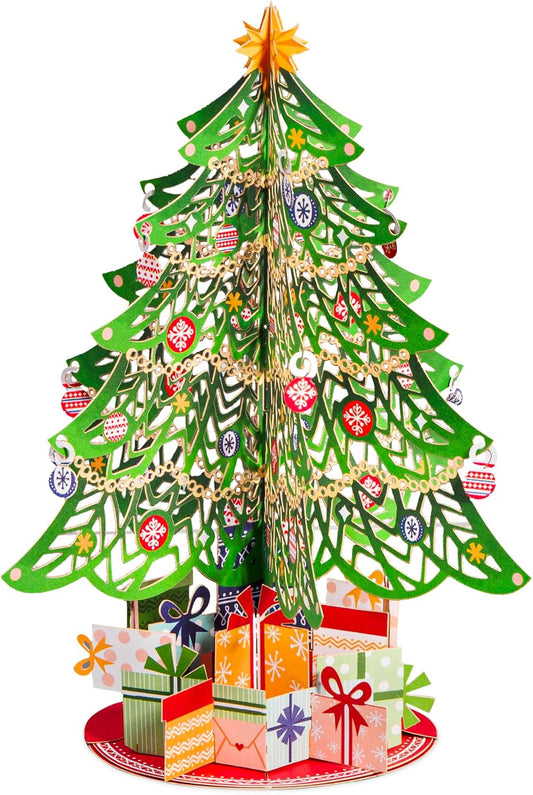 3D Pop-Up Christmas Tree Card – Holiday Keepsake & Decoration