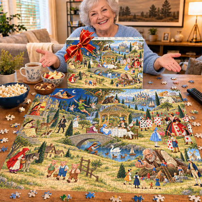 A Book Lover's Garden – 1000-Piece Jigsaw Puzzle