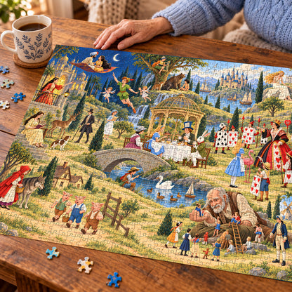 A Book Lover's Garden – 1000-Piece Jigsaw Puzzle