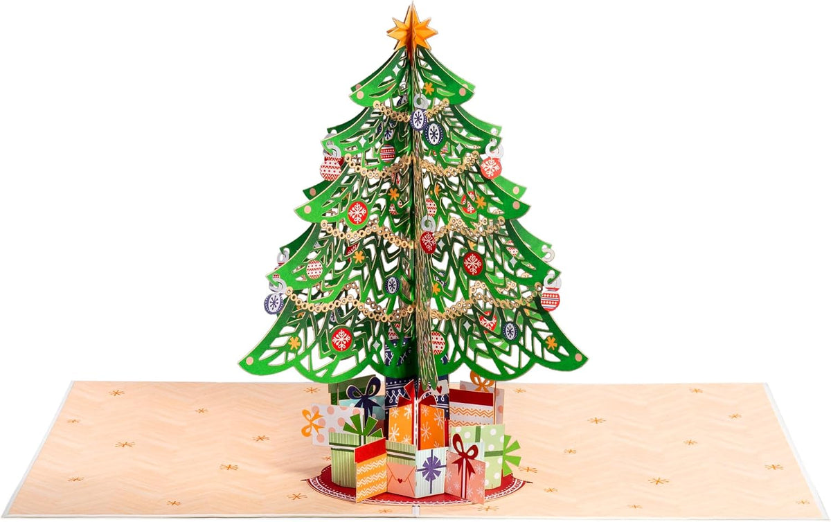 Carte de Noël pop-up 3D – Souvenir et décoration de fêtes