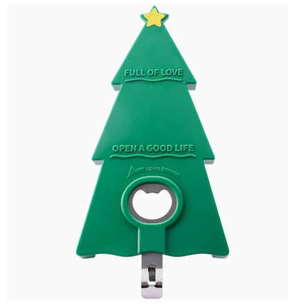 5-in-1 Christmas Tree Jar & Bottle Opener