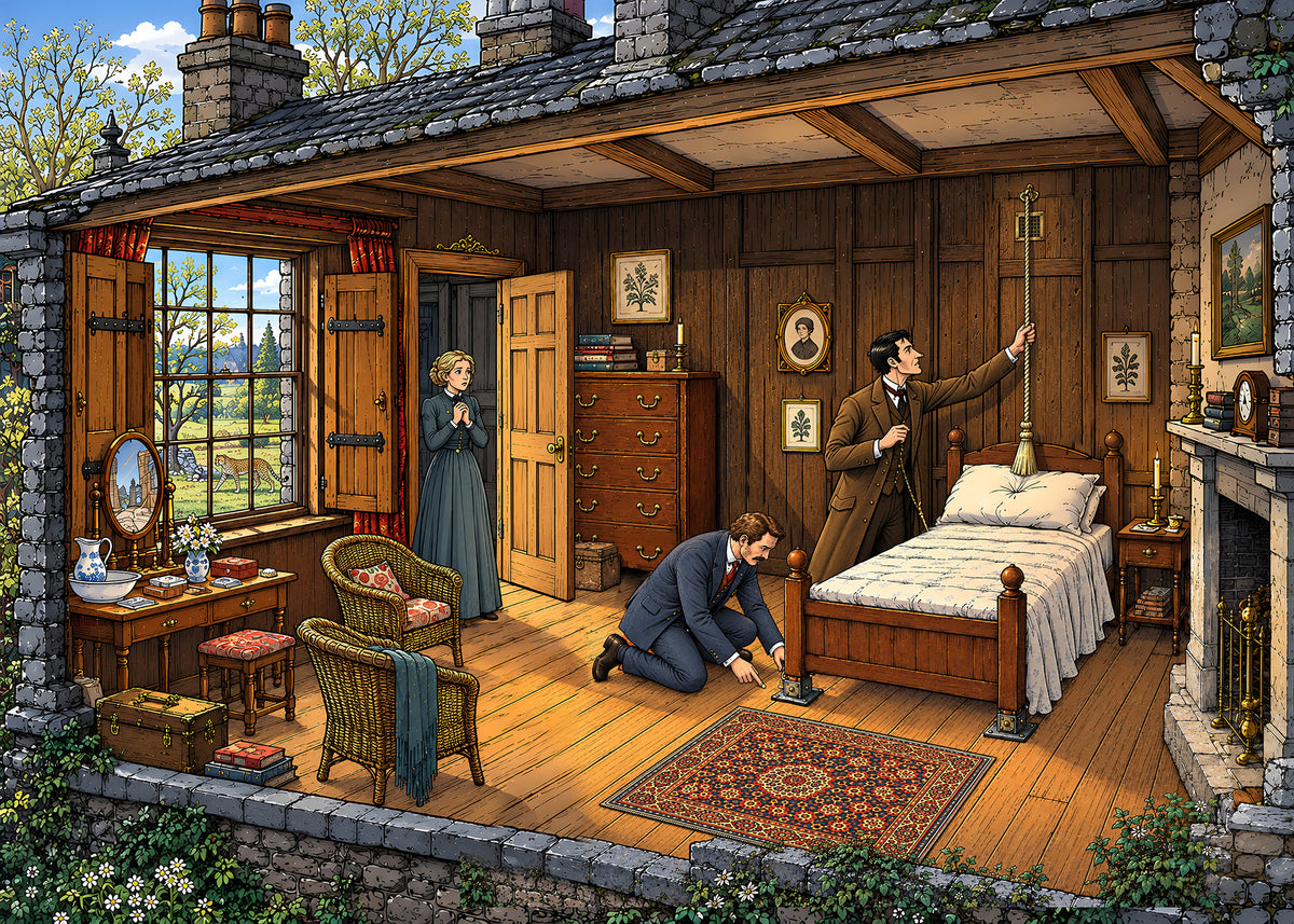 Sherlock Holmes: The Hound of the Baskervilles — Gothic Mystery Jigsaw Puzzle