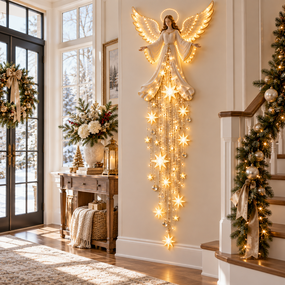 Angel Blessing Starfall Wall Light – view 4