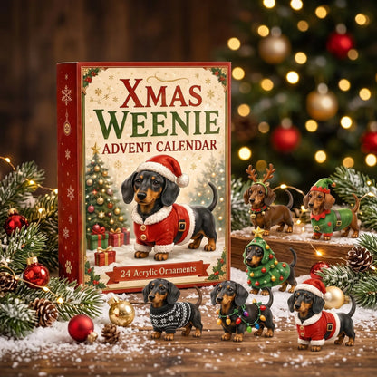 🎄 2026 Weihnachts-Dackel-Adventskalender