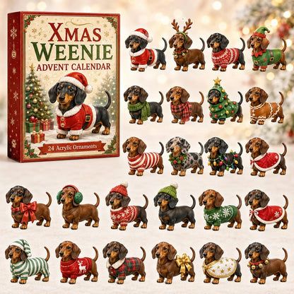 🎄 2026 Weihnachts-Dackel-Adventskalender