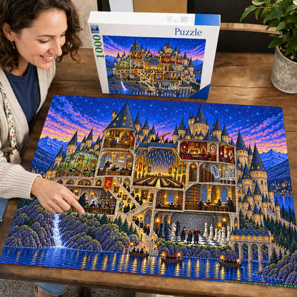 Hogwarts: Magical Moments Within — 1000-Piece Jigsaw Puzzle
