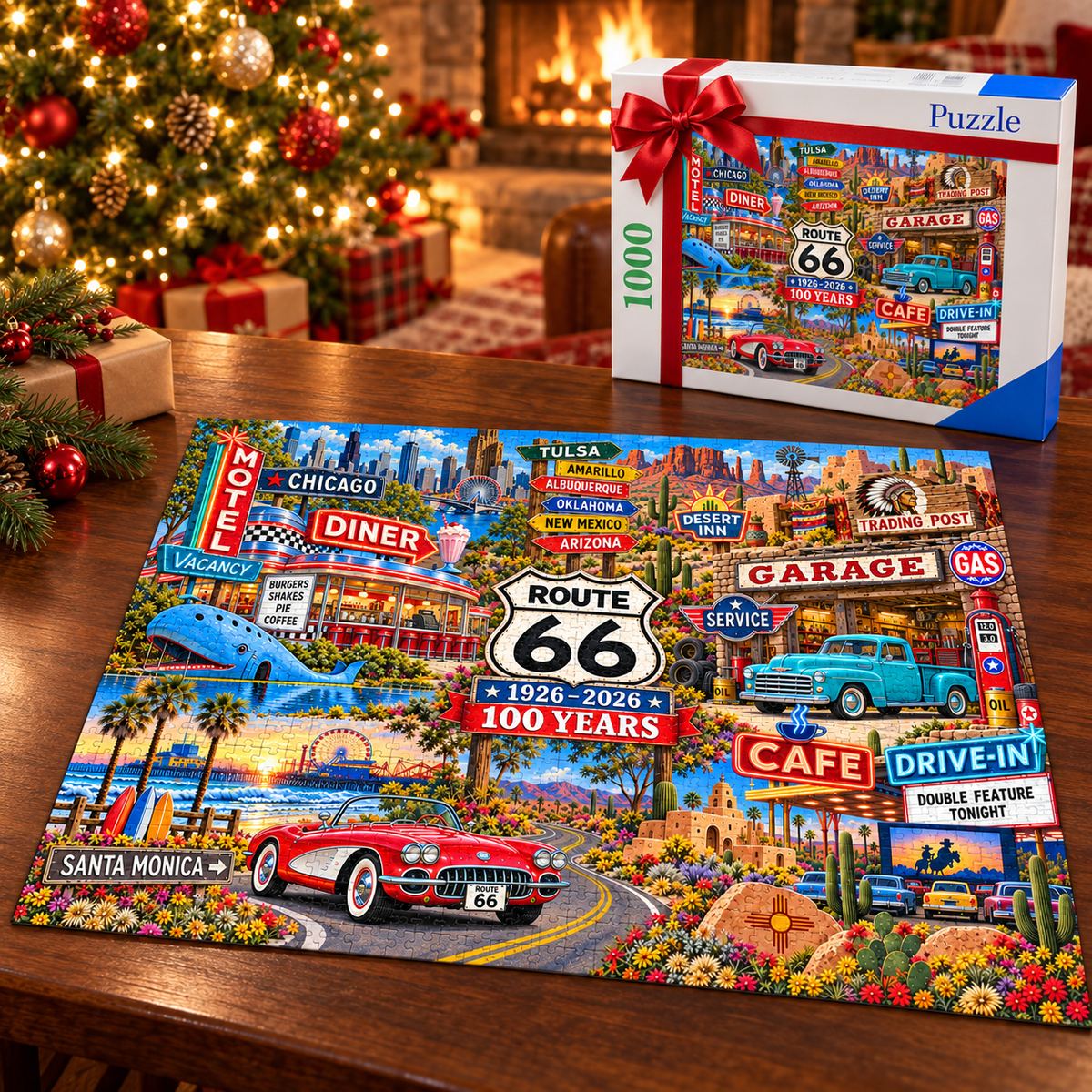 Route 66: A Century of Roadside Memories  Jigsaw Puzzle