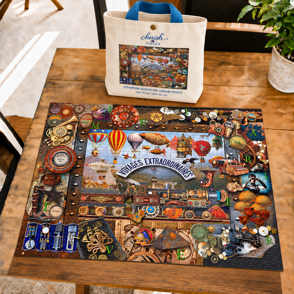 Steampunk 1000 Piece Jigsaw Puzzle