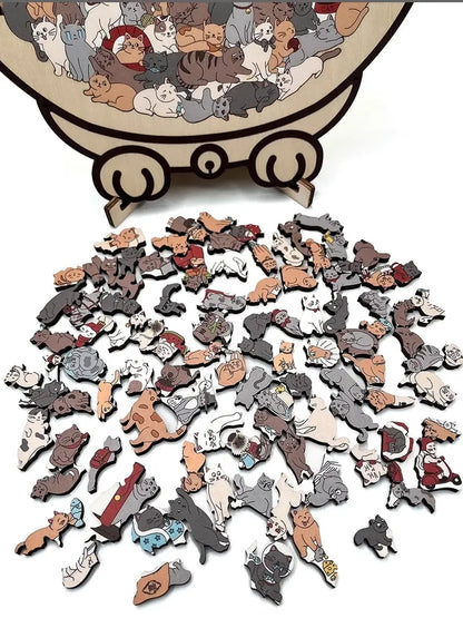 Block Dog wooden jigsaw puzzle