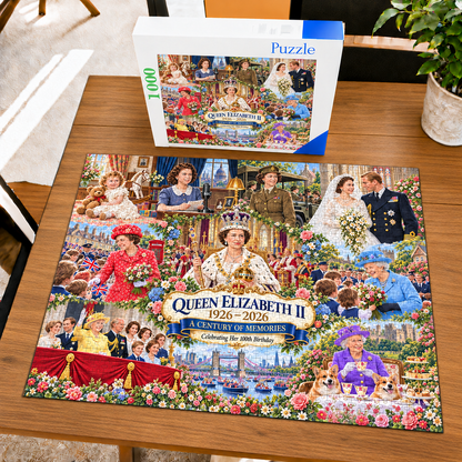 Britain Through the Years:  1926-2026 – A Century of Memories: 1000 Pieces of a Puzzle❤️