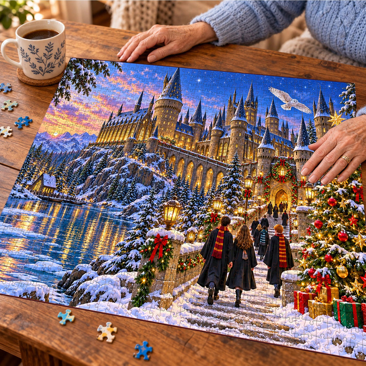 Poudlard à Noël – Un cadeau magique pour les fans de Harry Potter