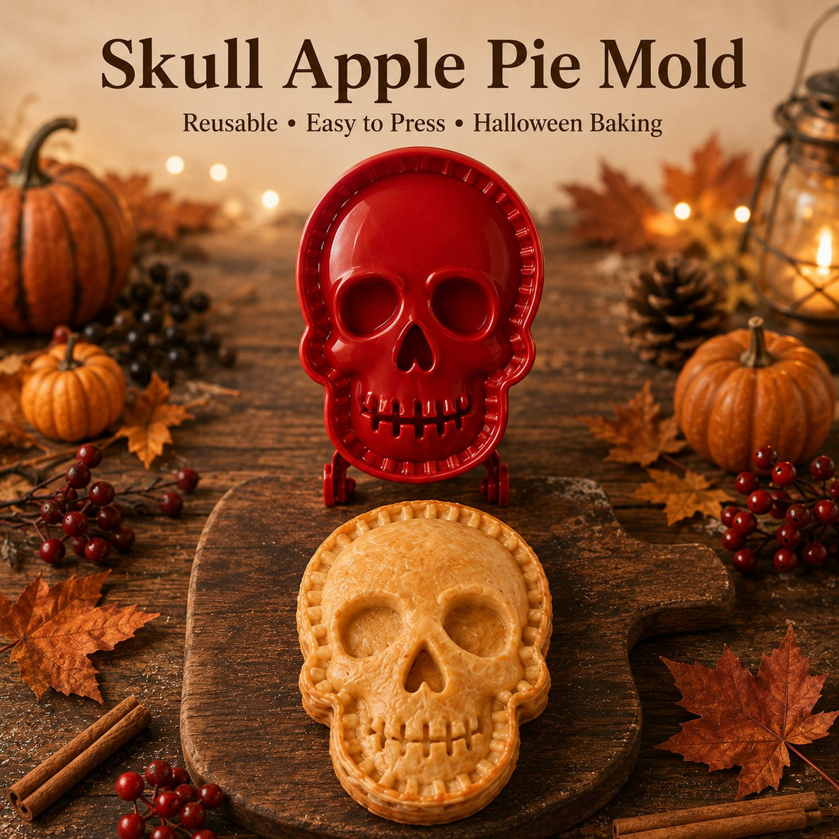 🎃 8-teiliges Halloween Mini-Handkuchen-Backform-Set✈️ Kaufe 2+ und erhalte kostenlosen Versand