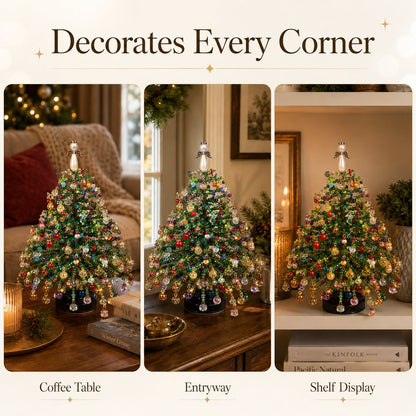 🎄 Kit de fabrication de sapin de Noël en perles – Créez votre propre décoration de fête étincelante – 50 % de réduction pour une durée limitée