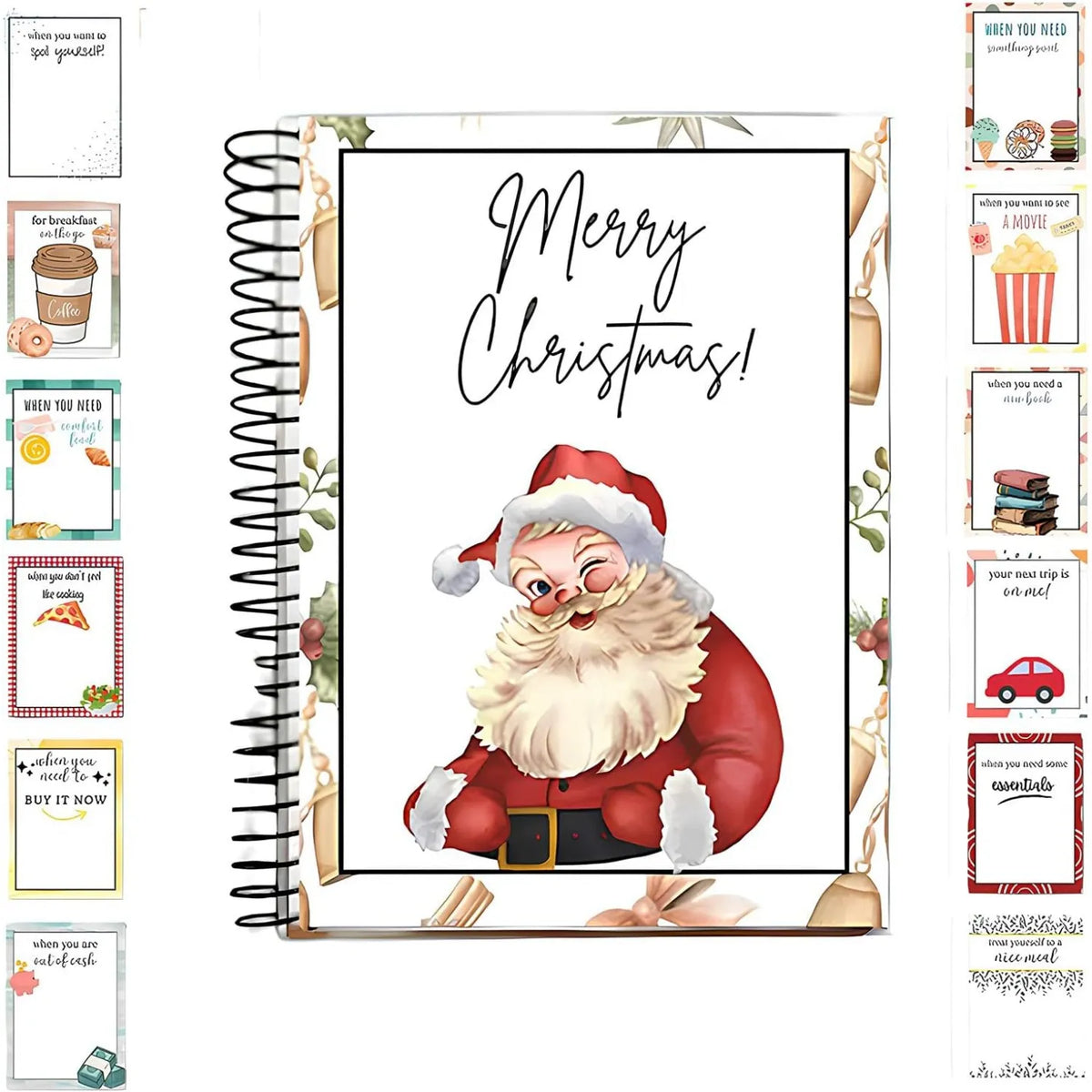Weihnachtsgeschenkkartenbuch
