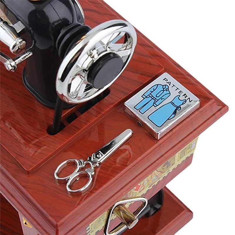 ⚡ Lowest Price in 30 days ⚡ Mini Sewing Machine Music Box