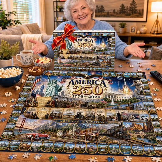 America 250th Anniversary Puzzle (1776–2026)