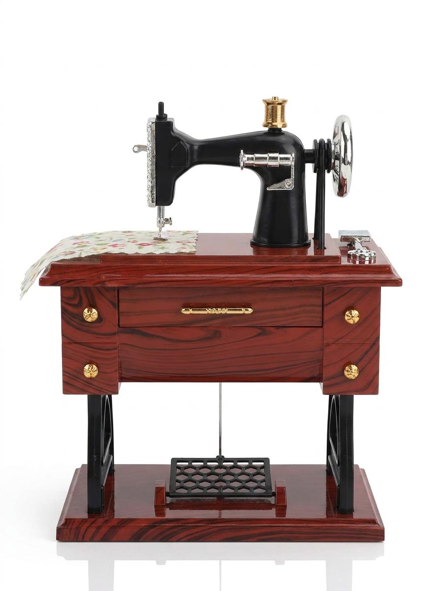 ⚡ Lowest Price in 30 days ⚡ Mini Sewing Machine Music Box